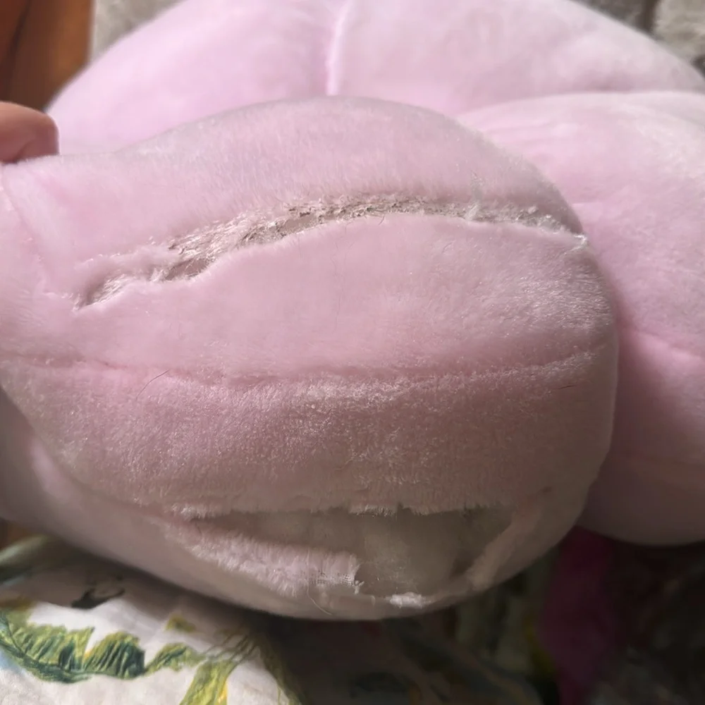 Treska Pink Flower Cat Dog Pillow - Pet Bed Cat
